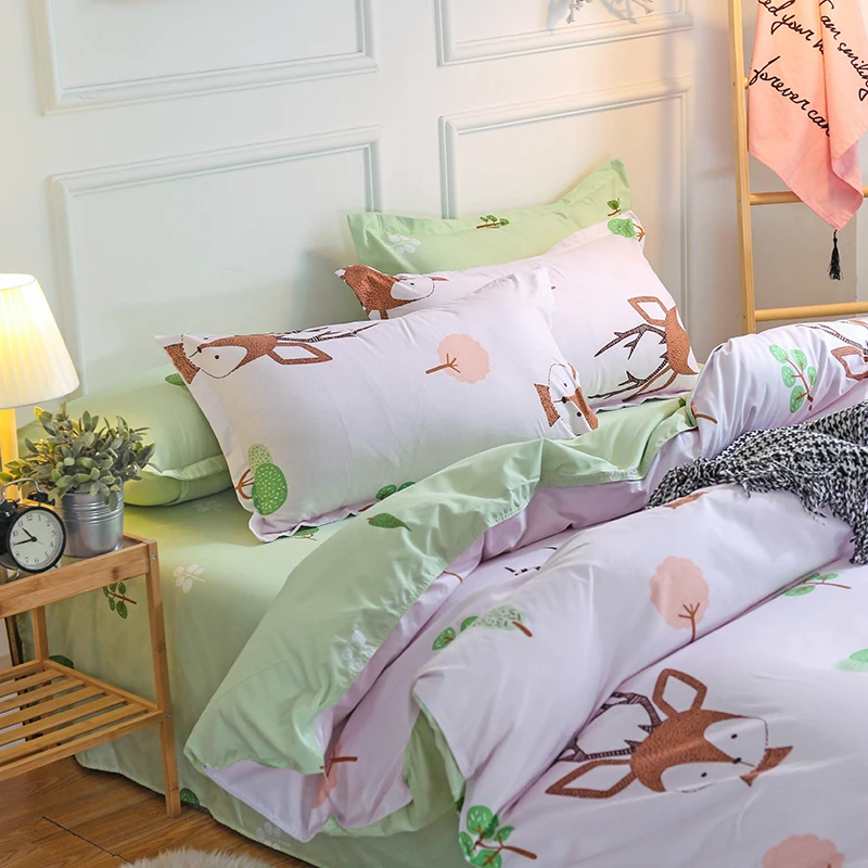 Качественный комплект постельного белья из египетского хлопка рождественское