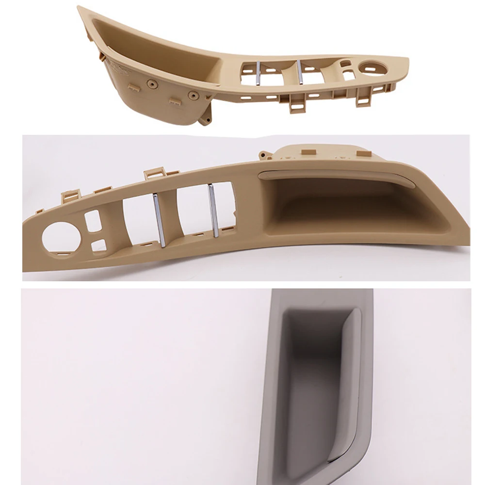

7PCS Left Hand Drive LHD For BMW F10 LCI 518d 520d 520dx 520i 2012-2016 Car Interior Door Handle Inner Panel Pull Trim Cover