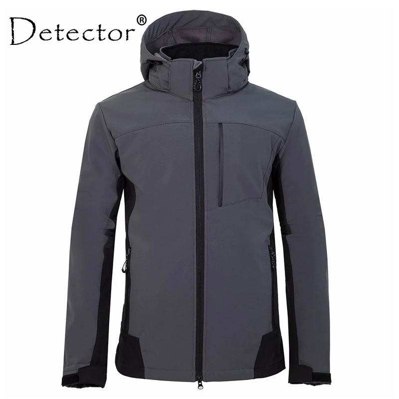 Men Rain Windproof Tactical Softshell Jacket For Climbing Fi