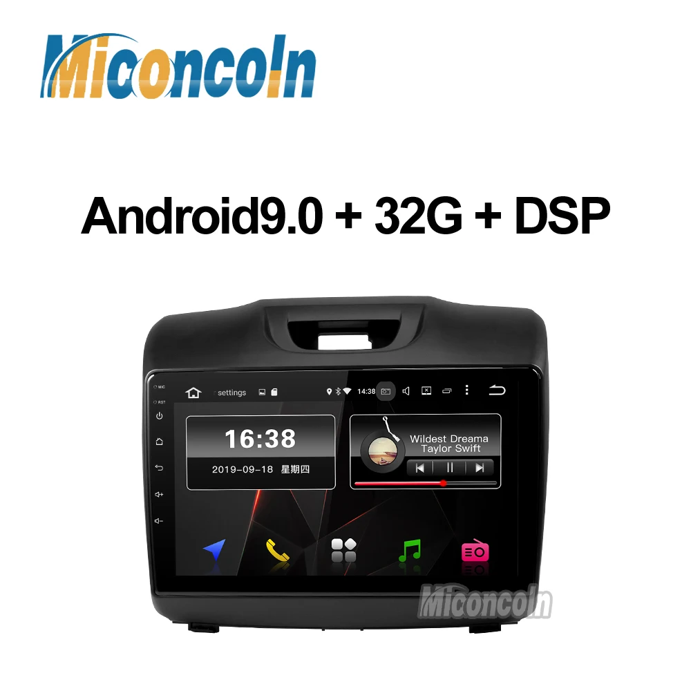 PX30 32G android 9 0 автомобильный dvd gps для Chevrolet S10 ISUZU D-MAX 2015-2018 DVD Радио Видео навигация GPS |