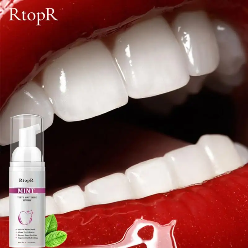 

Cleansing Whitening Toothpaste Toothpaste Mousse Removes Stains Teeth Whitening Oral Hygiene TSLM2