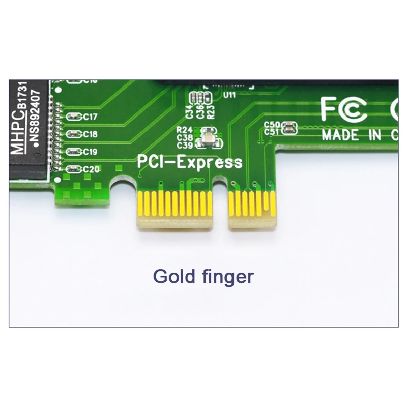 Network Card 4 Port Gigabit Ethernet 10/100/1000M PCI-E PCI Express To 4X LAN Adapter for Desktops | Компьютеры и офис