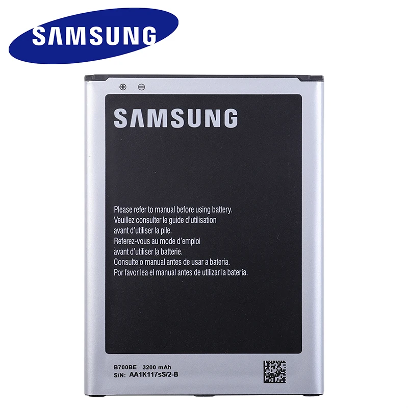 Аккумулятор B700BE 3200 мАч 100% оригинал для Samsung Galaxy Mega 6 3 i9200 i527 i525 I9205 P729 T2556 L600 с