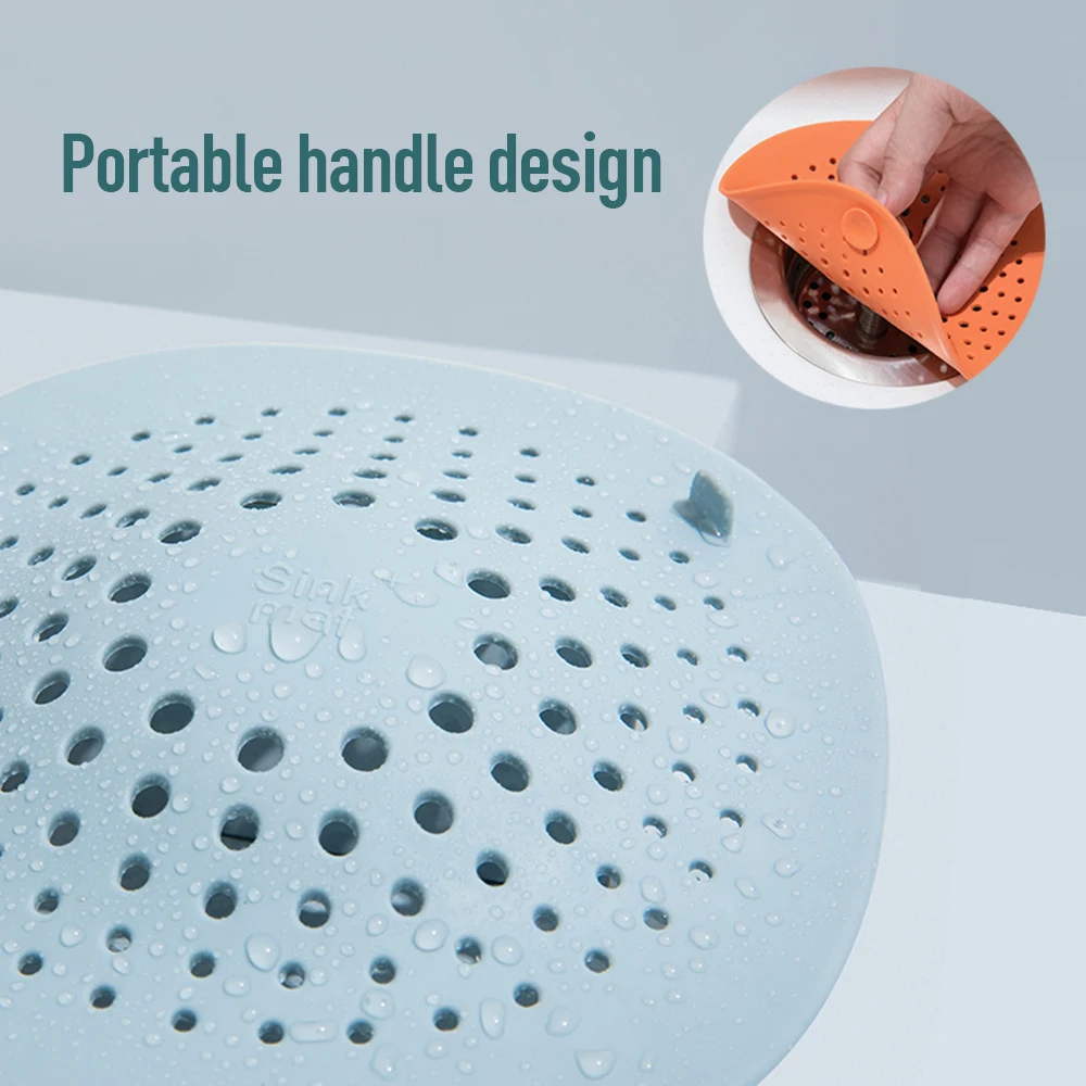 1Pc Kitchen Bathroom Anti Clogging Sink Sewer Filter Bath Shower Cover Floor Sink Drain Strainer Hair Stopper Catcher Appliances