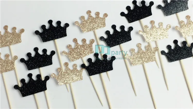 Пользовательский цвет банта и золотистый черный блестящий Фотофон украшения для