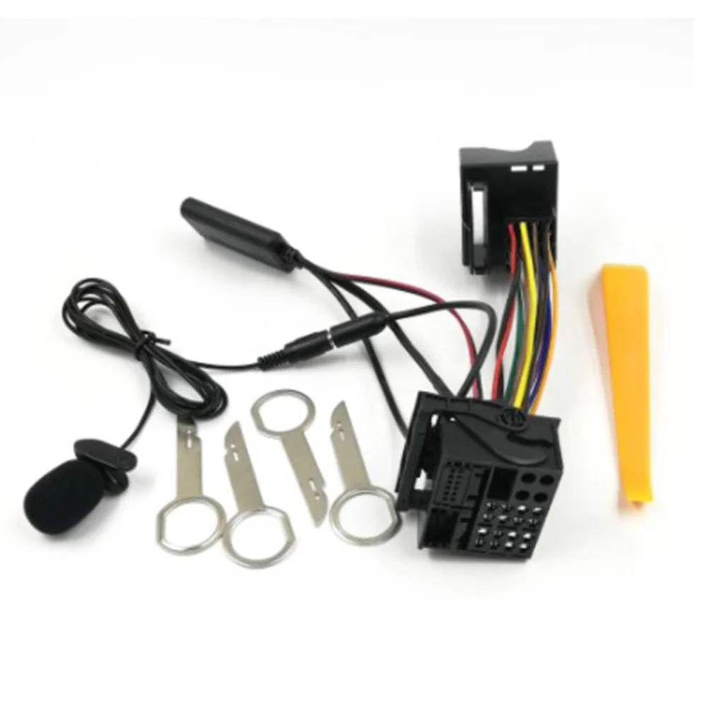 

Bluetooth Aux-In Audio Cable Harness Adapter AUX In Adapter For Ford 5000 CD 6000 CD 6006 CDC For Sony CDX FS 34X