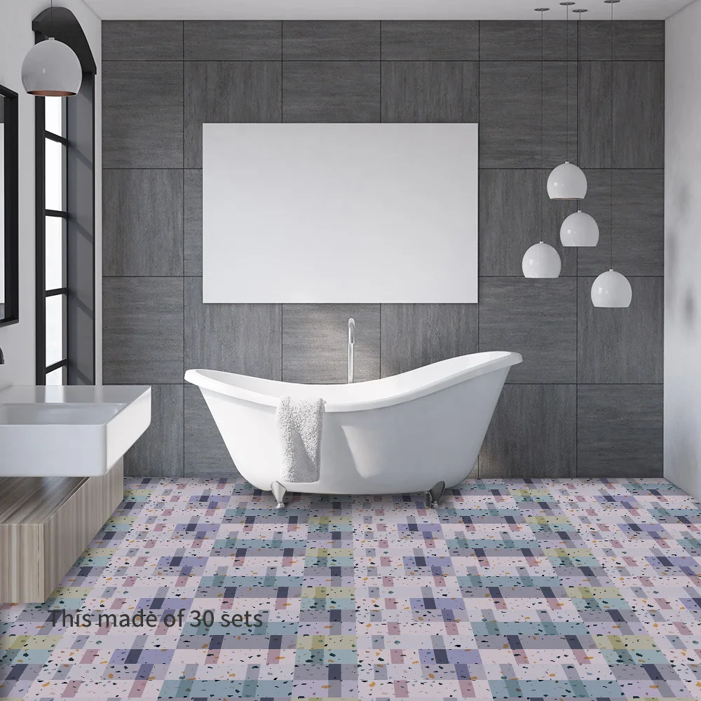 Экологичная утолщенная ПВХ Отремонтированная напольная наклейка s