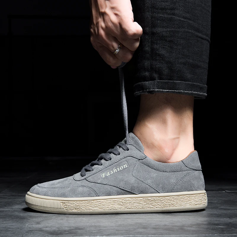 Men Comfortable Genuine Leather Shoes Oxford shoes lace up fashion Cow suede Business men | Обувь