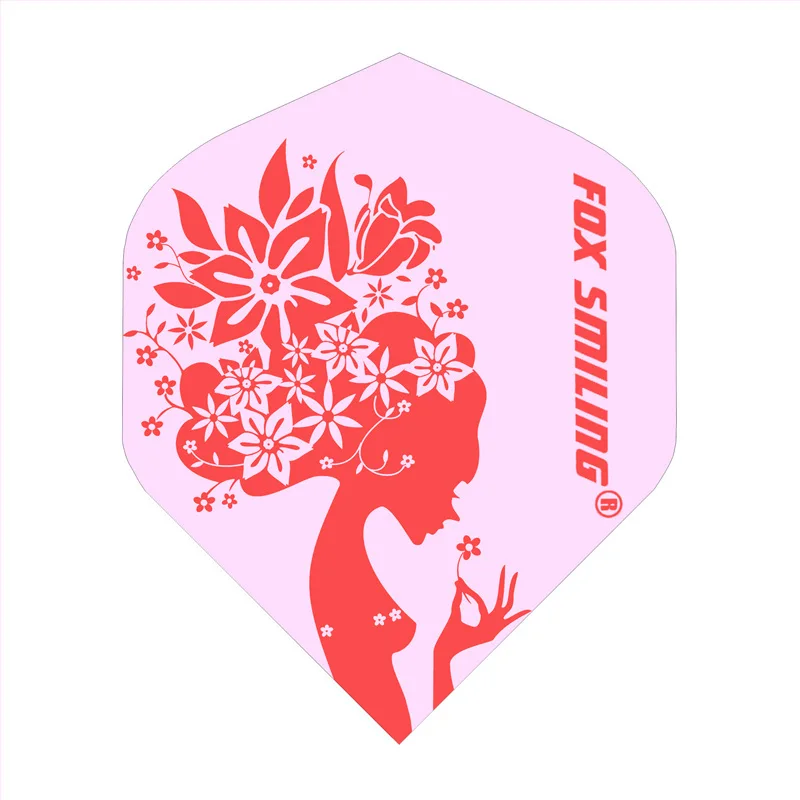 Лиса Smiling розовый дартс крыло для профессиональных Дартс крыла хвост игр в