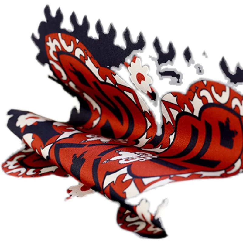 

131cm spring/summer 22m pure silk stretch double Jo satin small heavy weight cloth harajuku totem shirt dress fabric