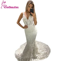 suknia %c5%9blubna mermaid wedding dress 2020 robe de mariee tulle appliques vestido de noiva country boho bride dresses