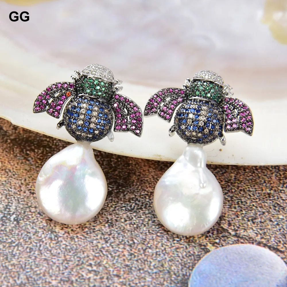 Серьги с покрытием из белого золота|Серьги-подвески| |