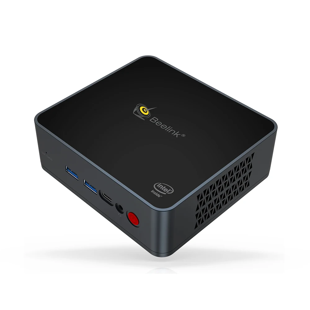 GK55 мини ПК Intel celeron J4125 8 ГБ ОЗУ 128 ГБ/256 Windows 10 5G WIFI 4K UHD WIN10 Настольный NUC DUAL Gigabit LAN|Мини