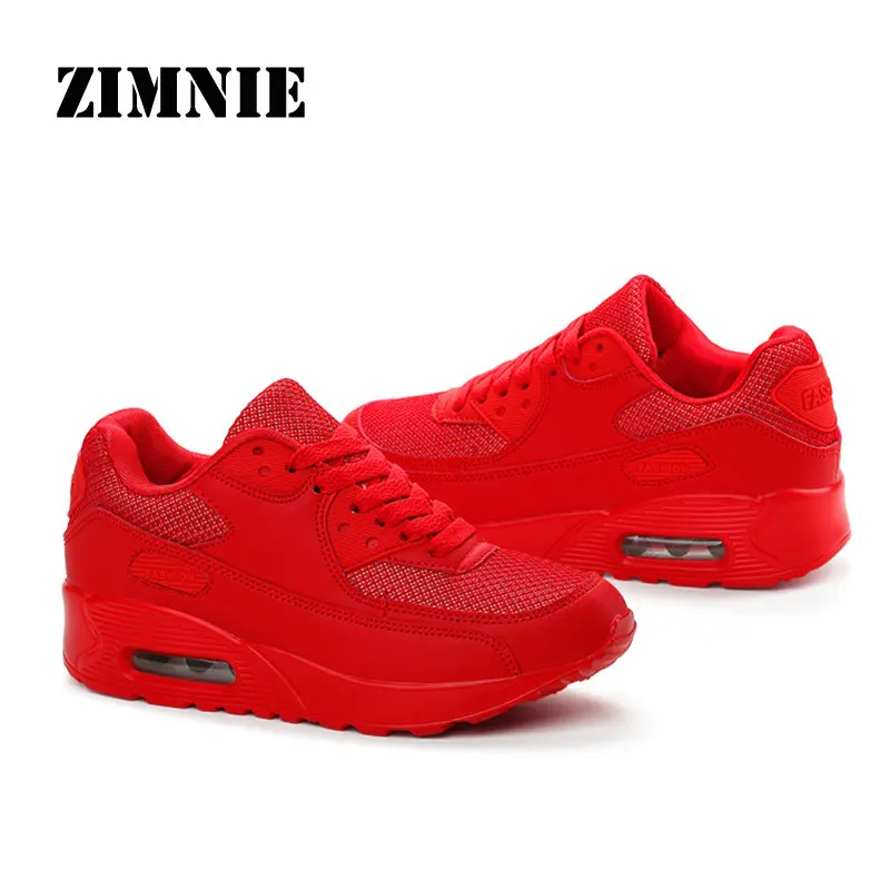 

ZIMNIE Air Mesh Women Men Lightweight Outdoor Sport Running Shoes Couples Breathable Soft Athletics Jogging Sport Sneaker Shoes