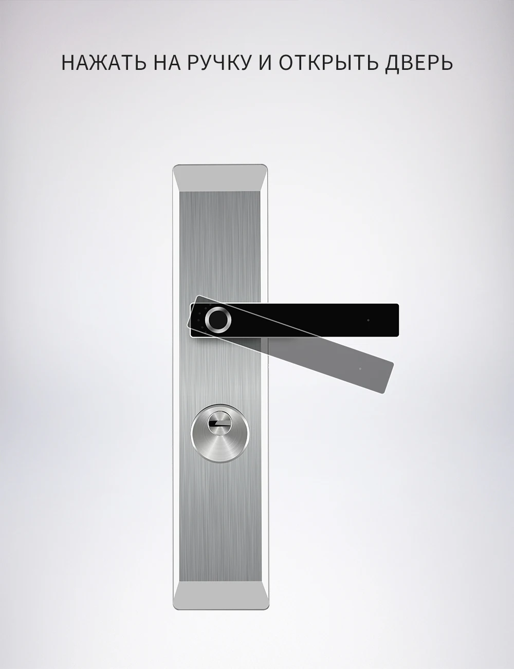 LUCKYSMART биометрический замок с защитой от отпечатков пальцев, USB Перезаряжаемый дверной замок, умный дверной замок, электронный дверной замок для отеля