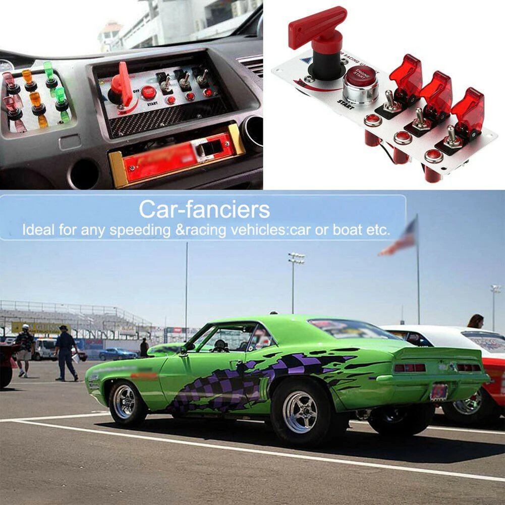 Панель переключателя зажигания 5 в 1 12 В постоянного тока|Переключатели и рычаги