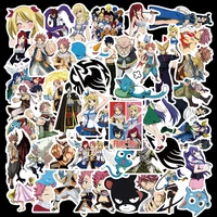 1050pcs cartoon anime fairy tail graffiti stickers for guitar luggage laptop skateboard aesthetic stickers waterproof kid toy