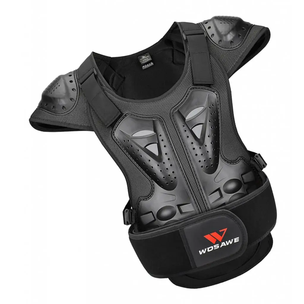 

Motorcycle Armor Vest Chest Back Spine Protector Motocross Shield