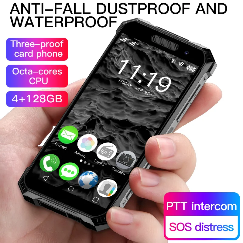 Оригинальный Новый мини смартфон SOYES S10 MAX 4 ГБ 64 128 2400 мАч PTT 4G LTE Android 10