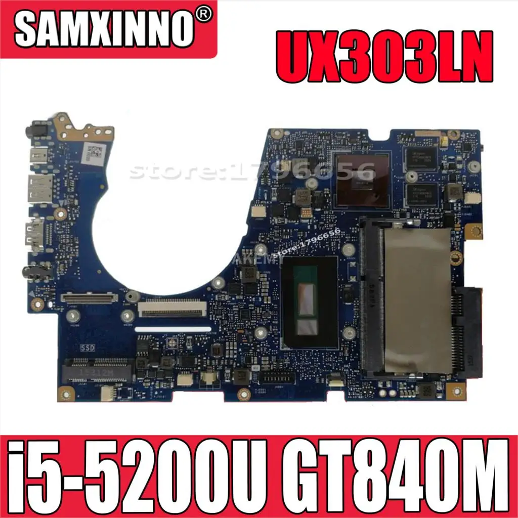 UX303LN материнская плата i5 5200U для For Asus UX303 UX303L ноутбука Тест 100% ok|motherboard for asus|laptop