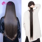 40-дюймовые гладкие прямые волосы для наращивания, синтетические плетеные волосы, 38, 36 дюймов, одиночные пучки волос для женщин, оптовая продажа, поставщик волос