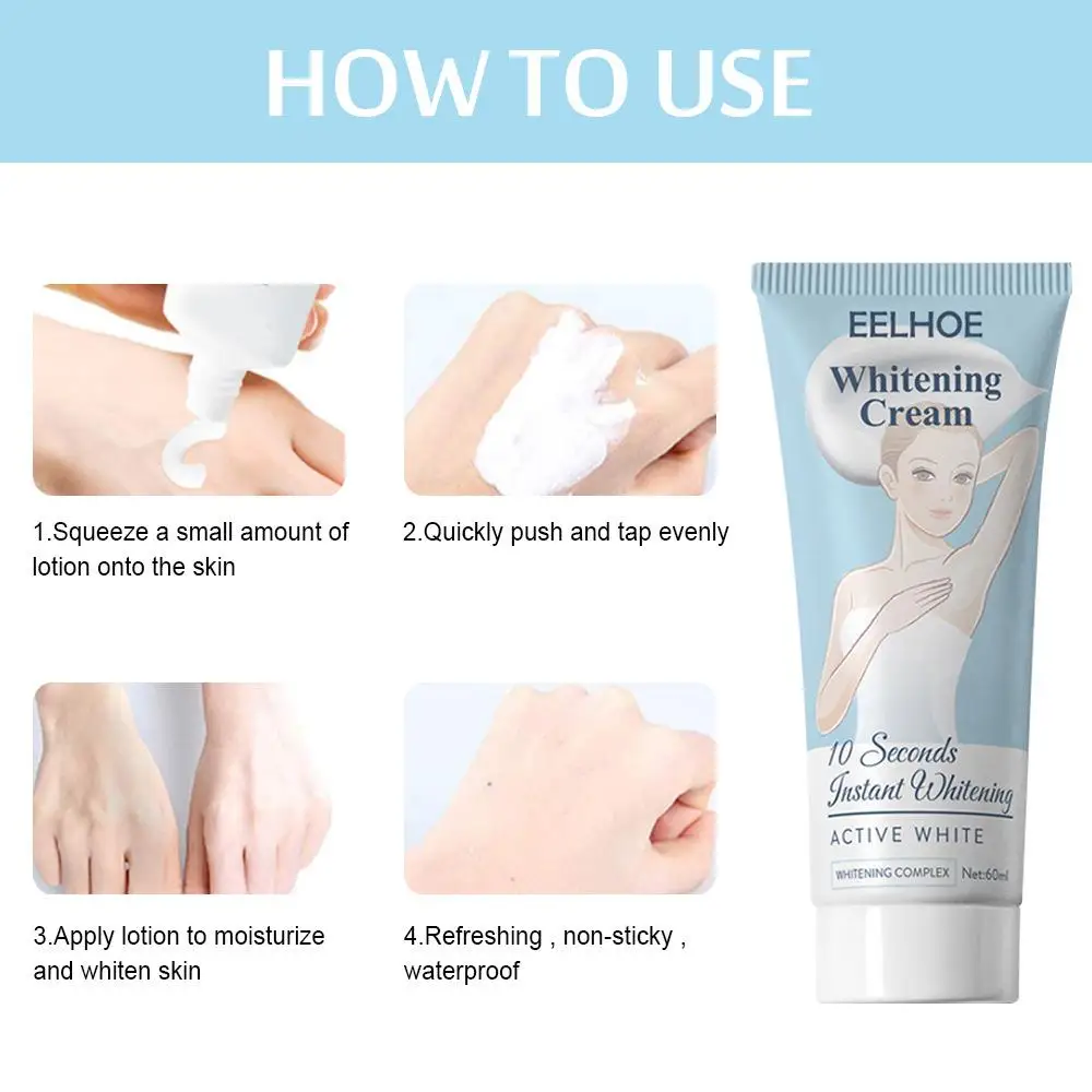 

VIBRANT GLAMOUR Whitening Cream Underarm Repair Remove Melanin Deodorize Brighten Skin