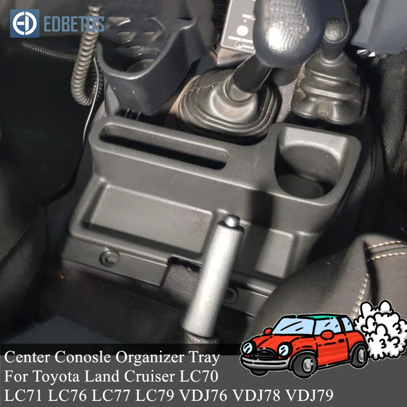Скидка Land Cruiser LC70 LC71 LC76 LC77 LC79 VDJ76 VDJ78 VDJ79 подлокотник ящик для хранения перчаток для Toyota Land Cruiser автомобильный Органайзер