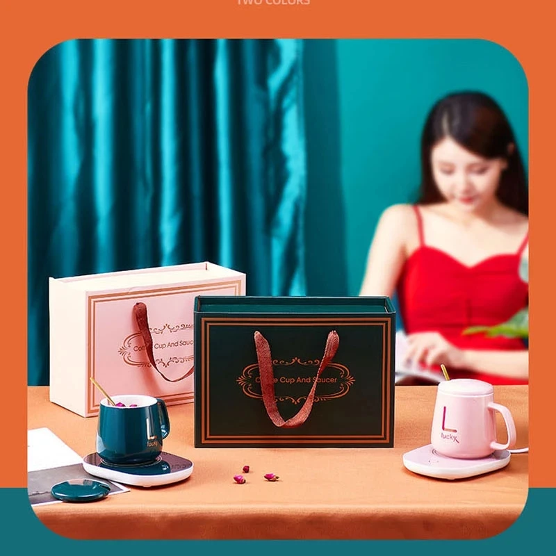 

Coffee Mug Warmer USB Pad Home Pop Milk Tewered Cua Water Heating Pad Constant-temperatures Electric Mug Office Couple BestGift