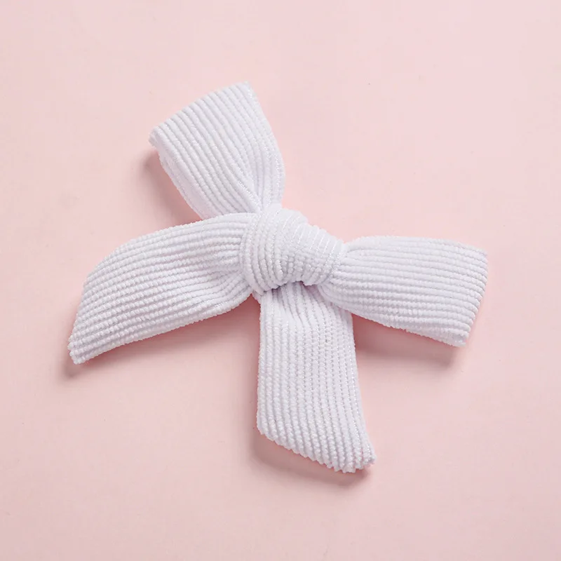 Pinzas para el pelo de pana para ni&ntilde;a, pasadores de lazos para beb&eacute;, horquillas de cord&oacute;n para beb&eacute;, accesorios de princesa de Color caramelo, horquillas para ni&ntilde;a-1