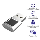 Мини USB сканер отпечатков пальцев модульное устройство биометрический сканер для Windows 10 Hello Dongle Ноутбуки ПК ключ безопасности USB интерфейс