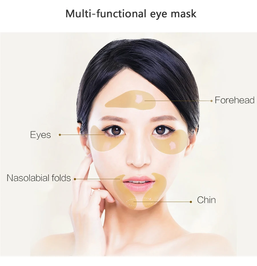 60/90Pair Eye Mask Moisturizing Crystal Patch Skin Care Collagen Patches Anti Aging Gel Remove Dark Circles Bag | Красота и здоровье