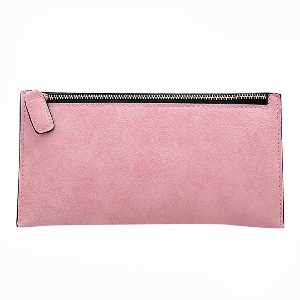 Кошелек для женщин девушек Модный женский клатч кошельки тонкая Длинная Сумочка