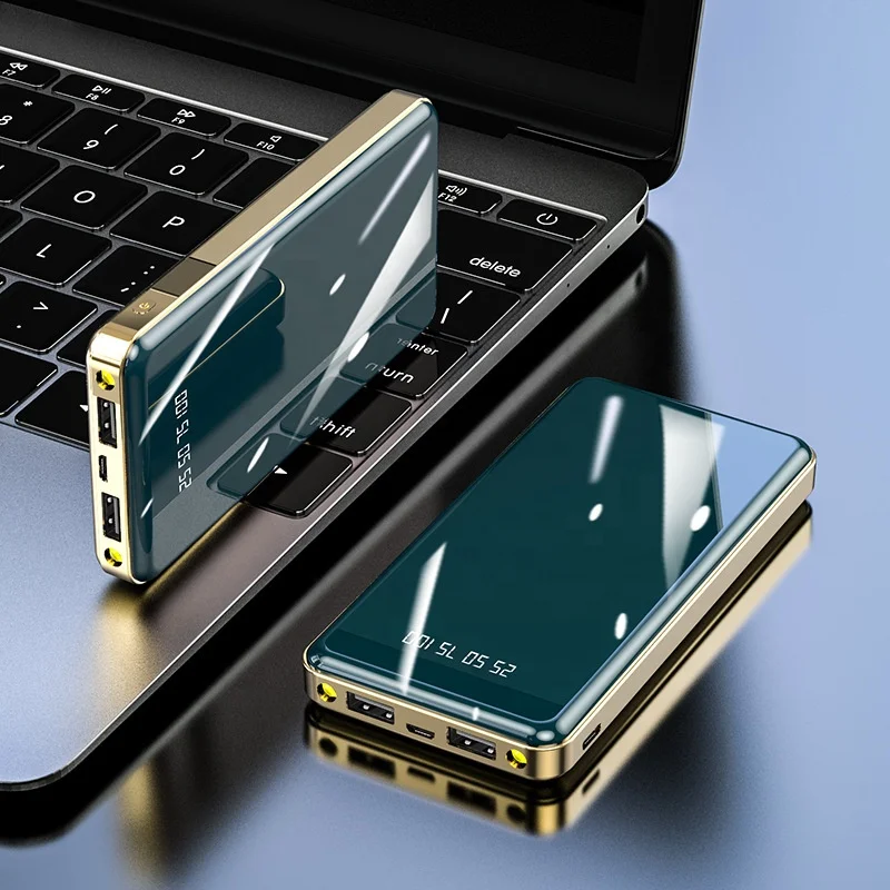 

Portable Trend 20000Mah Mini Rearview Mirror Power Bank 20000Mah Mobile Charger Power Bank