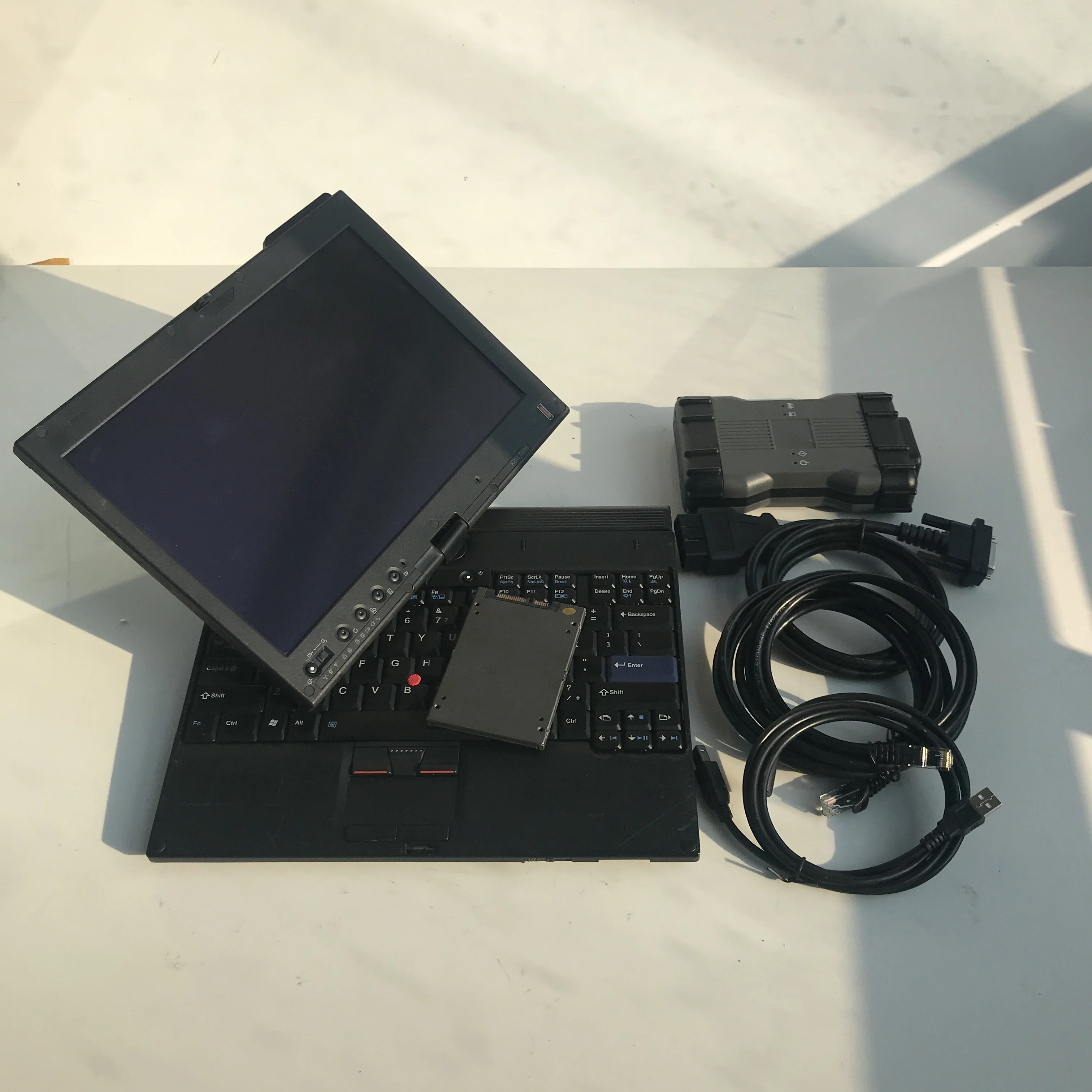 Планшет Doip VCI C6 mb star c6 VCI Thinkpad X200t, 4 Гб, полное программное обеспечение, Xenntry 2021,06 SSD Dts 8,16 SD C6 диагностический сканер VCI