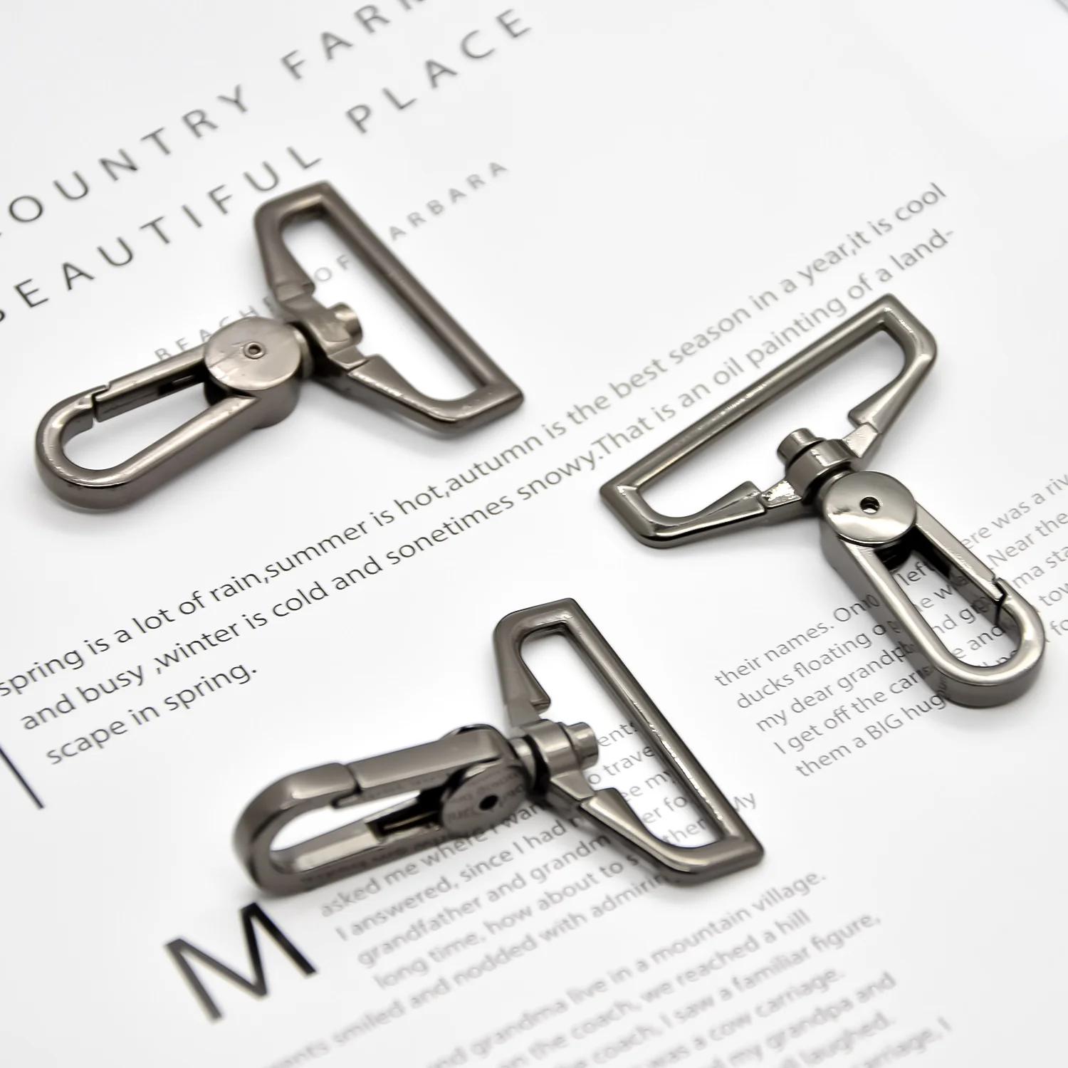 5 штук шарнирный Омаров коготь застежками Триггер Клип карабины для ошейник