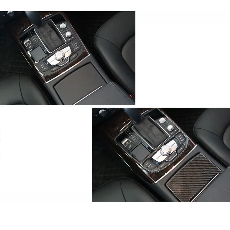 Автомобильная Центральная панель управления из углеродного волокна Lsrtw2017 планка