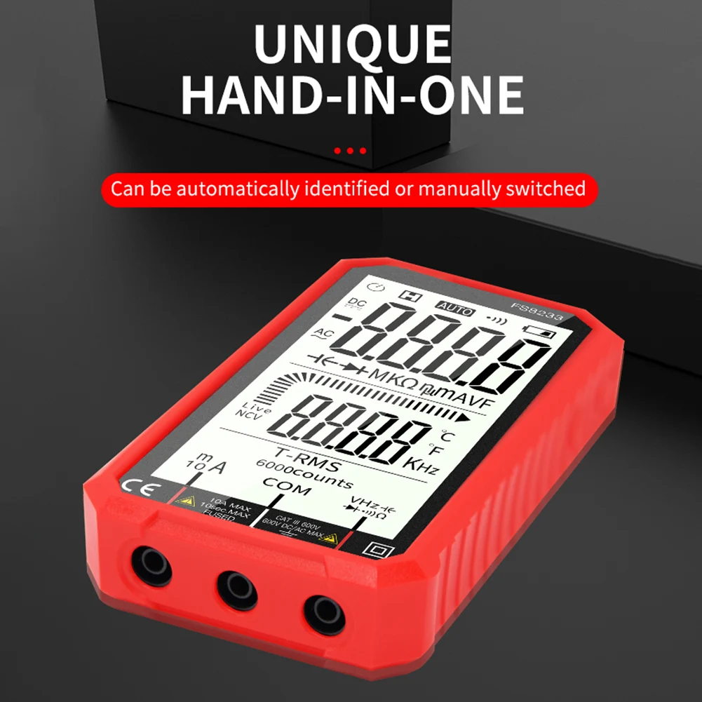 

Portable Large-screen Vniversal Meter Digital Display Voltage Current Meter Full-screen Automatic Digital Multimeter