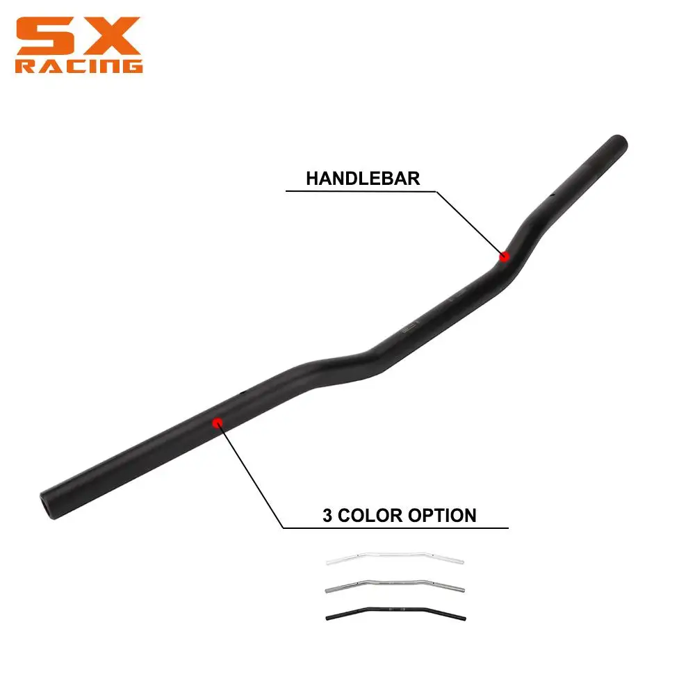 Мотоциклетный Руль Диаметром 7/8 дюйма из алюминиевого сплава 22 мм для Harley KTM HONDA