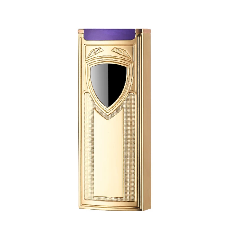 

USB Metal Rechargeable Lighter Touch Sensor Lighter Fashion Ultra-thin Electric Windproof Lighter