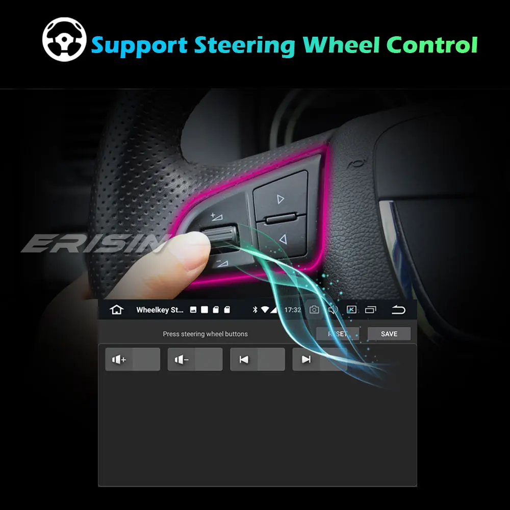 Erisin 5147 Android 10 0 CarPlay DAB + Navi автомобильный стерео WiFi 4G Bluetooth DVR OBD2 DVB T2 TPMS GPS для AUDI A3 S3 RS3