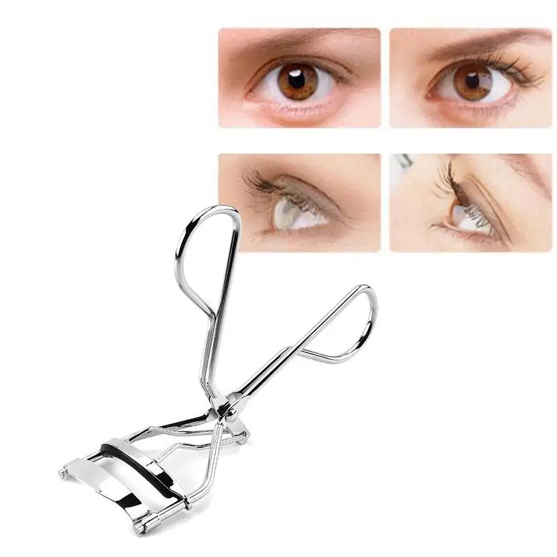 

1pc Colorful/Silver White Curl Eyelash Curler steel eyelash eyelashes curler curling Tool eyelash cosmetic makeup U3D8