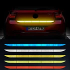 Светоотражающая наклейка для автомобиля Противоударная лента для багажника KIA Rio Ceed Sportage Mazda 3 6 Cx-5 Peugeot 206 307 308 207