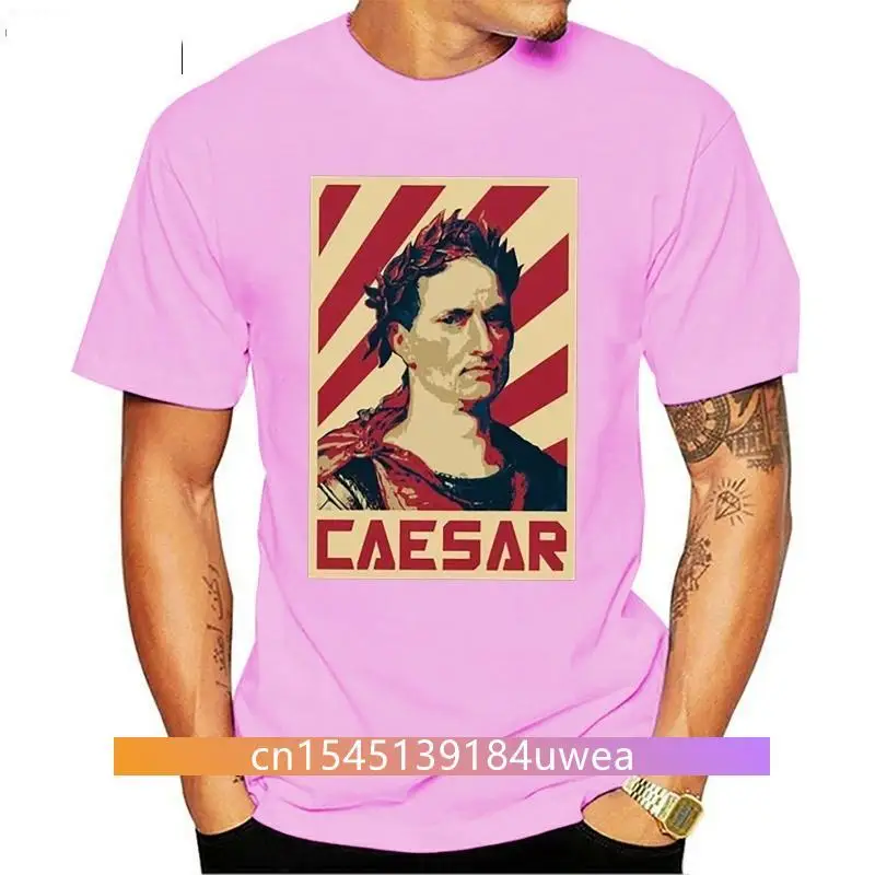 

New 2021 Printed Funny Men Julius Caesar Retro Propaganda Men's T-Shirt Women tshirt