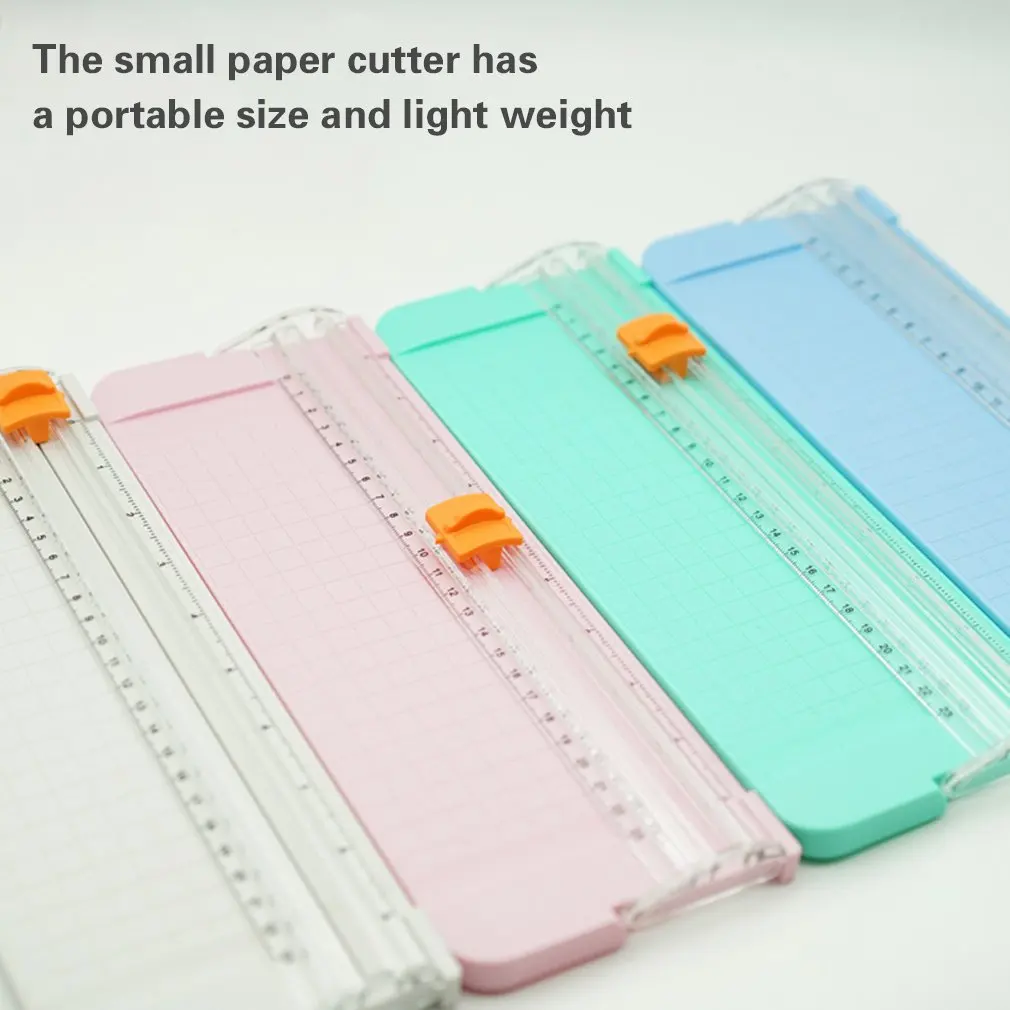 

Portable Size ABS School Office Paper Photo Cutter Trimmers Scrapbook Trimmer Cutting Mat Machine Tool