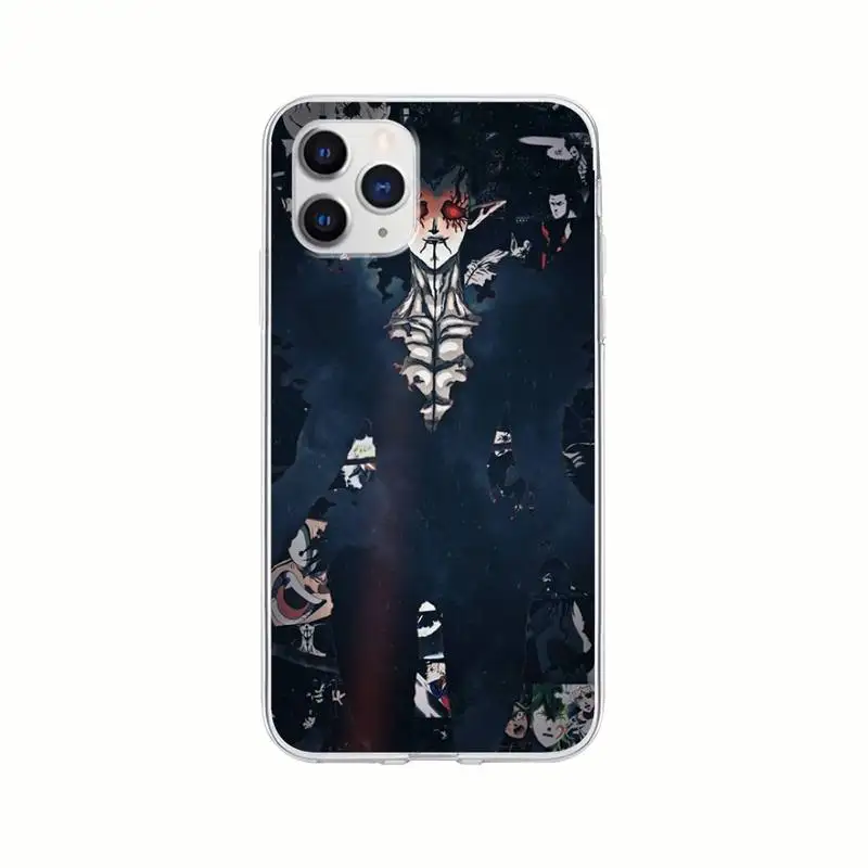 

Black Clover Anime Transparent Mobile Phone Case For Xiaomi Redmi K30s Ultra Note 8 9 Pro Max 9s 10T Pro 11 10 Lite Clear Cover