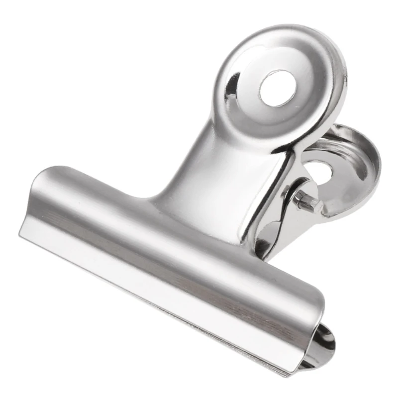 Новинка 2020 металлический зажим для бульдога упаковщик еды офисной бумаги