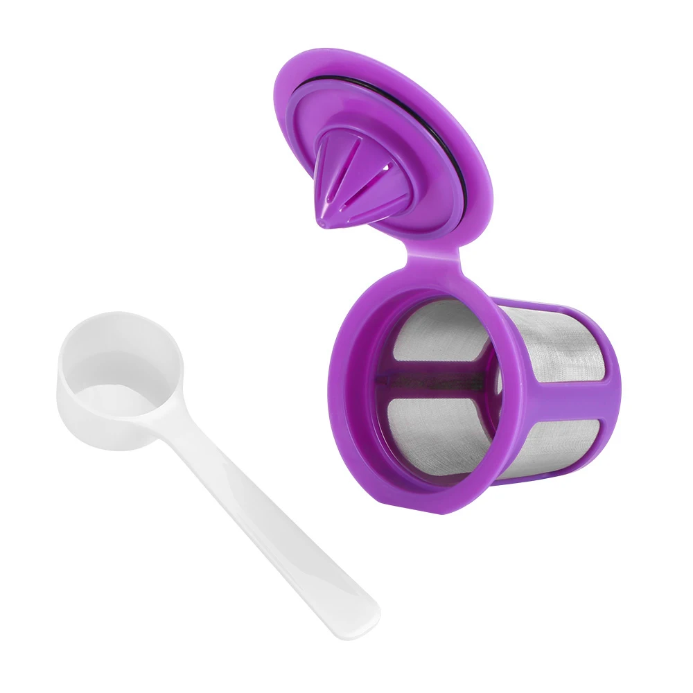 Кофе капсула чашка для K чашки withSpoon многоразового фильтры Нержавеющая сталь