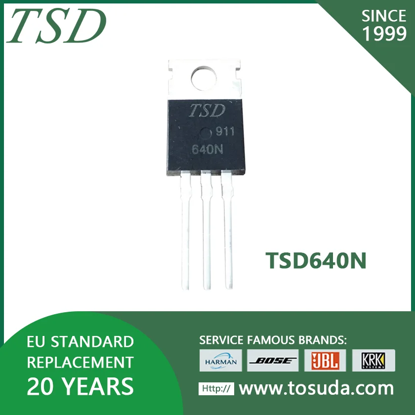 10 шт./лот TSD640N TO 220 MOSFET n канальный транзистор питания|Печатные платы| |