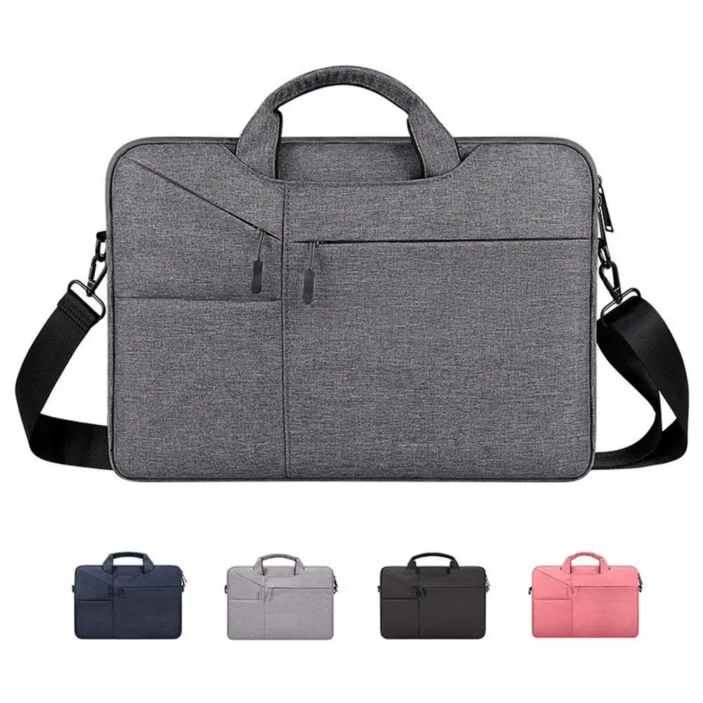 

Сумка через плечо для ноутбука, сумка для ноутбука с несколькими отделениями, сумка для компьютера Macbook Air Pro