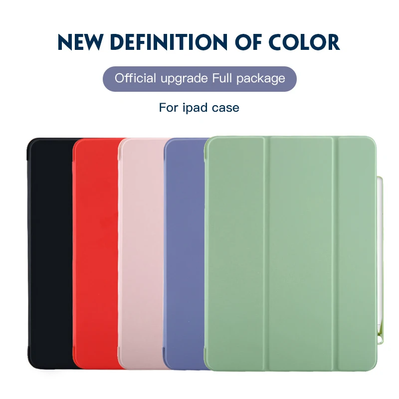 Чехол Funda для iPad Pro 11 2018 с держателем карандашей умный кожаный тройной бумажник из